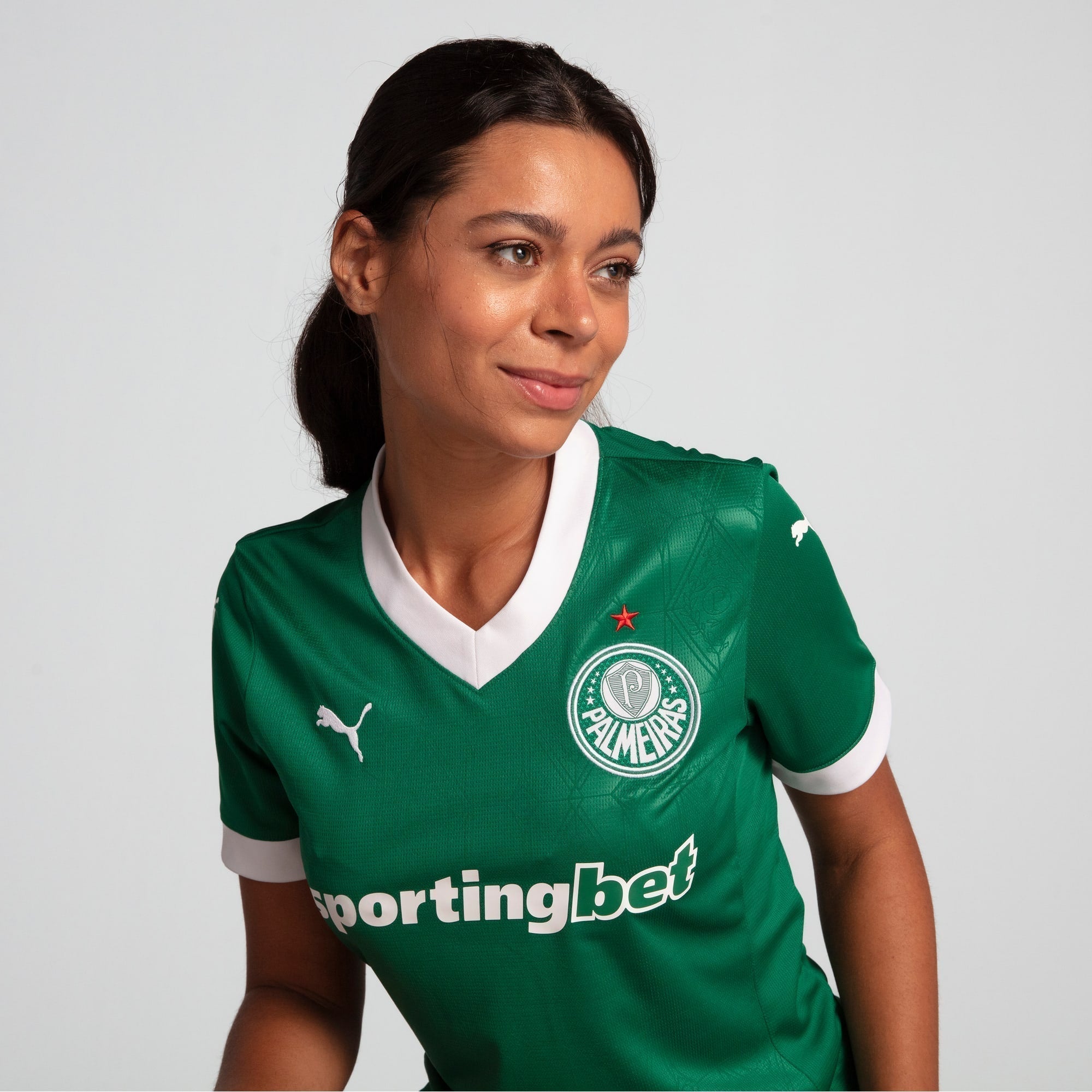 Camisa Palmeiras Torcedora HOME 2025 Feminina