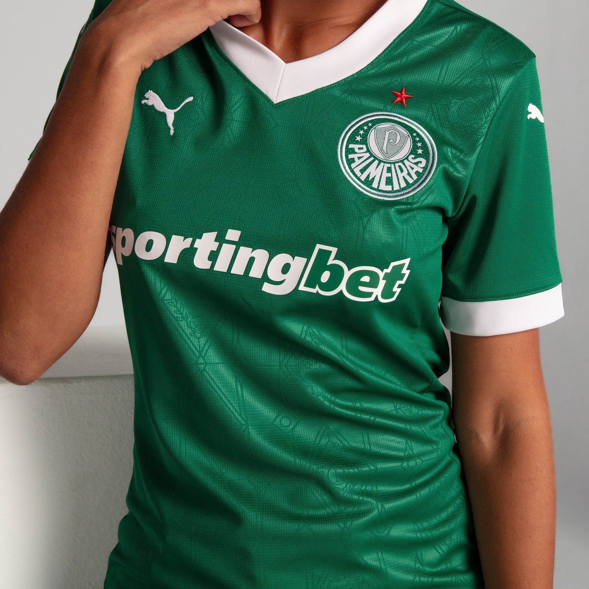 Camisa Palmeiras Torcedora HOME 2025 Feminina