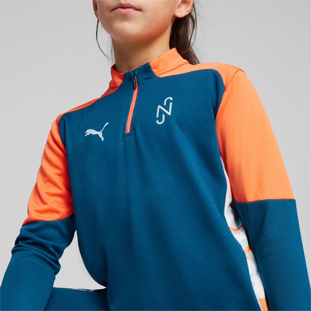Blusa de Treino Quarter-Zip Creativity Football PUMA x NEYMAR JR Juvenil