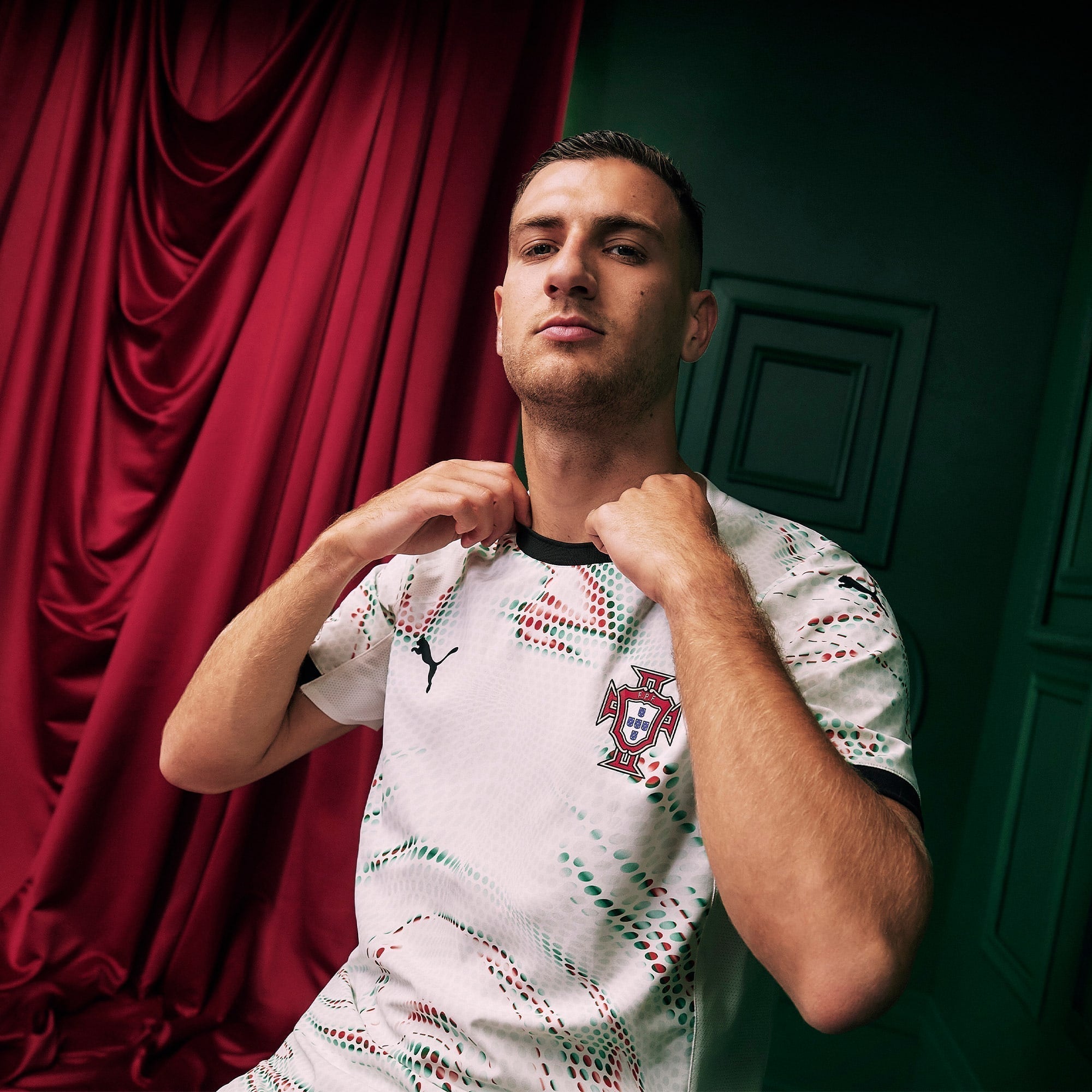 Camisa Portugal Away 2025 Jogador Masculina